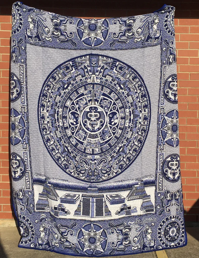 Blanket - Aztec Calendar 2.3m x 2m - Image 3